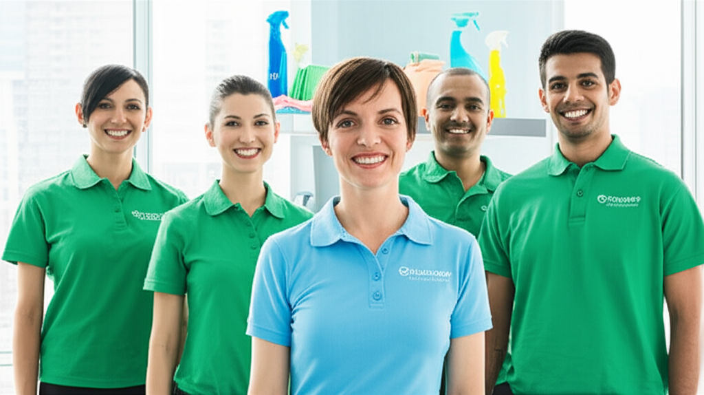 Glow Housekeeping founder and team