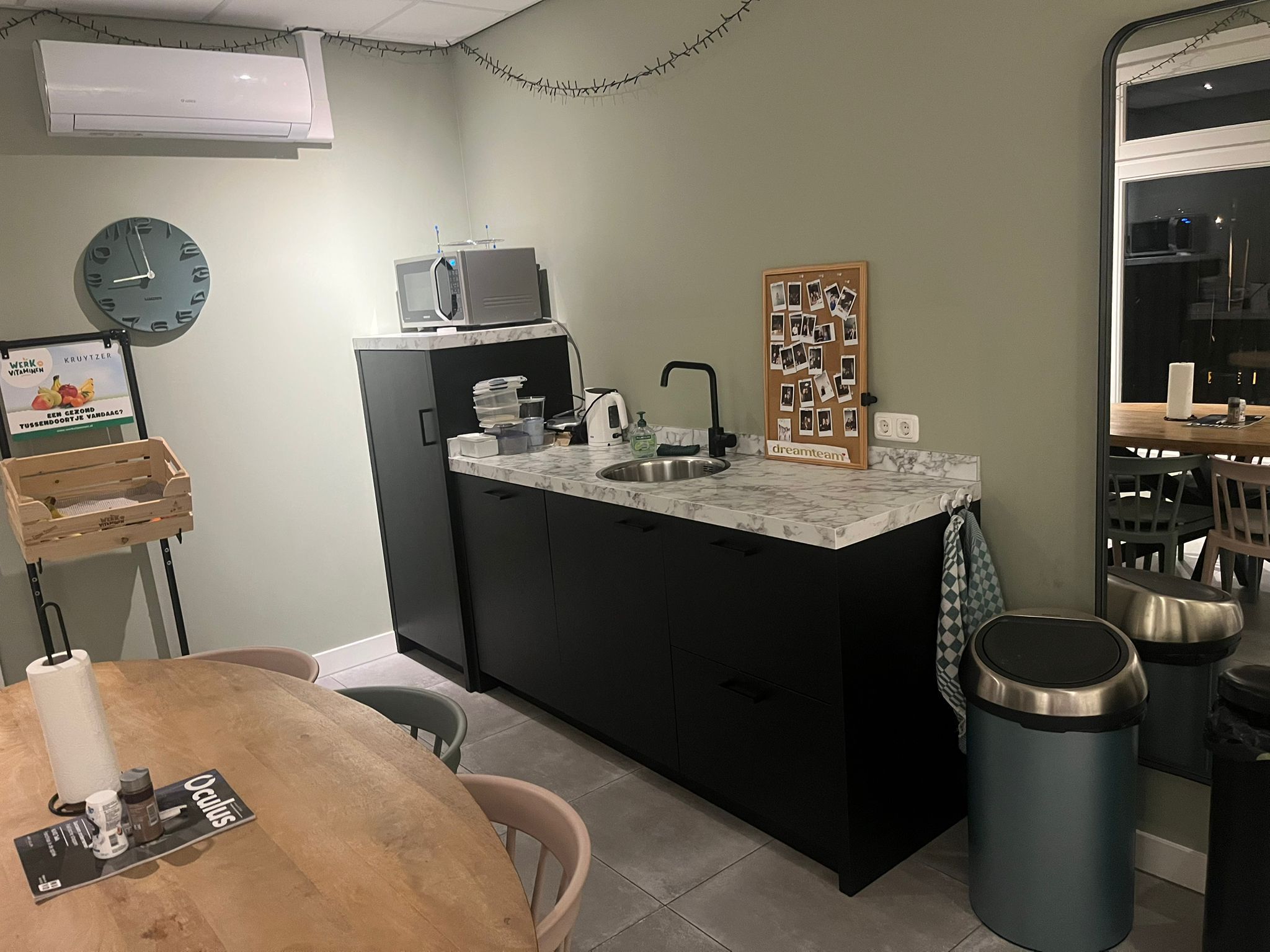 Modern kitchen after professional cleaning